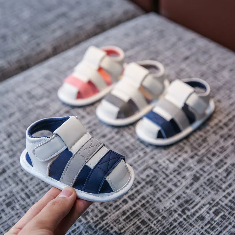 Fashion  Summer Baby Girls Boys Sandals Newborn Infant Shoes Casual Soft Bottom Non-Slip Breathable Shoes Pre Walker 1