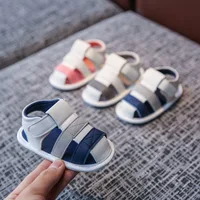 Fashion  Summer Baby Girls Boys Sandals Newborn Infant Shoes Casual Soft Bottom Non-Slip Breathable Shoes Pre Walker 1