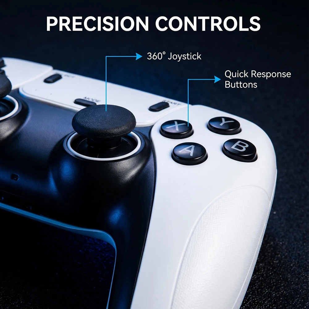 Two-Player Competitive Game Console TV 4K High-Definition Double-Player Retro Game Console PSP Game Controller - 5