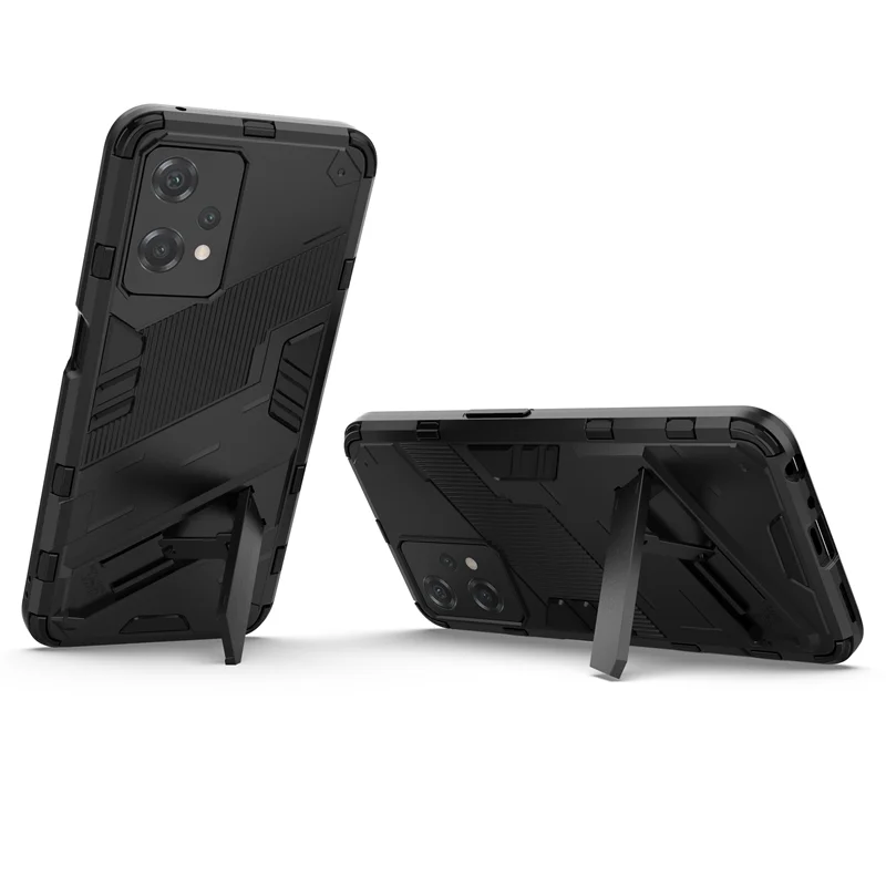 PIXFAB For OnePlus Nord CE 5G 5G Shockproof Case, Hybrid [Tough] Rugged Armor Protective Cover, Phone Case Cover With Built-in [Kickstand For OnePlus Nord CE 5G (5G) - Orange