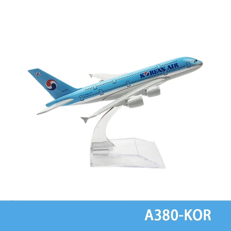 6-Inch Diecast Airplane Replica