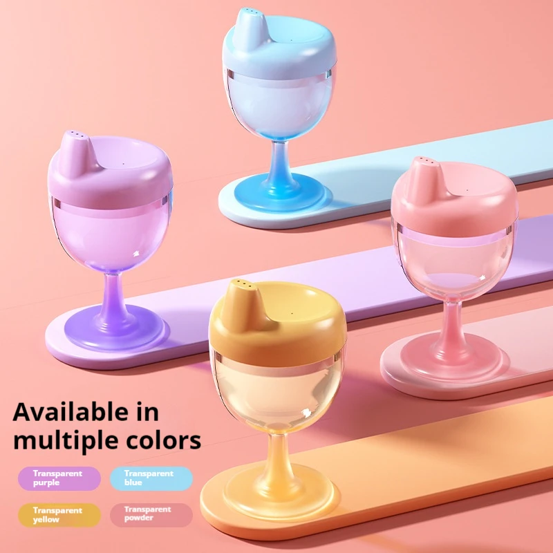 Cheerful Birthday Party Cup: Plastic Goblet, Sippy Cup, Wine Glass