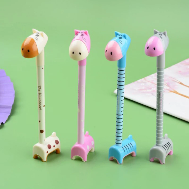 

Cartoon Colorful Ballpoint Pen Creative Gift School Supplies Capsule Ballpoint Pen Nib Cute Pattern Pen