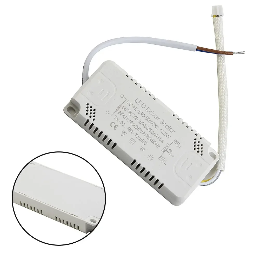 3 Color LED Driver Non-Isolating Lighting Transformer 8-24W 20-40W 30-50W 40-60W 50-70W Power Supply Adapter Replacement