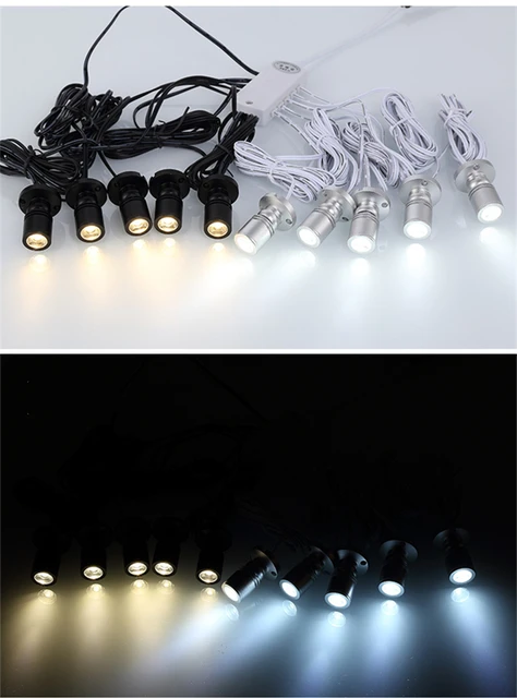 Mini Faretto Dimmerabile E Regolabile Per Vetrine - Luce Naturale 4000K, 220V - Foto 4