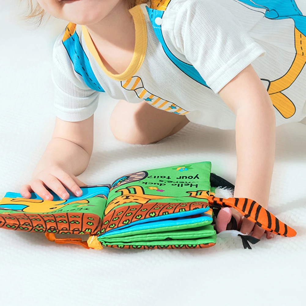 Рисунок 4 - Тканевые книги с животными и хвостами для малышей 0-3