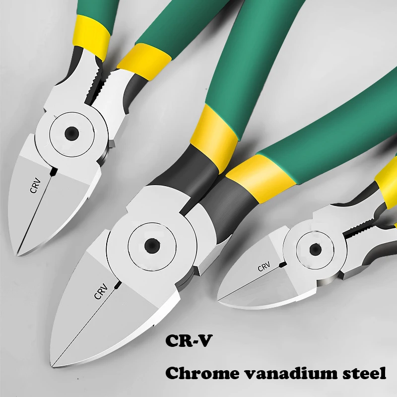 

Miniature Flush Wire Cutter with Spring, Cutting Pliers, Wire Cutters for Electronic, Soft Copper, Jewelry Scissors