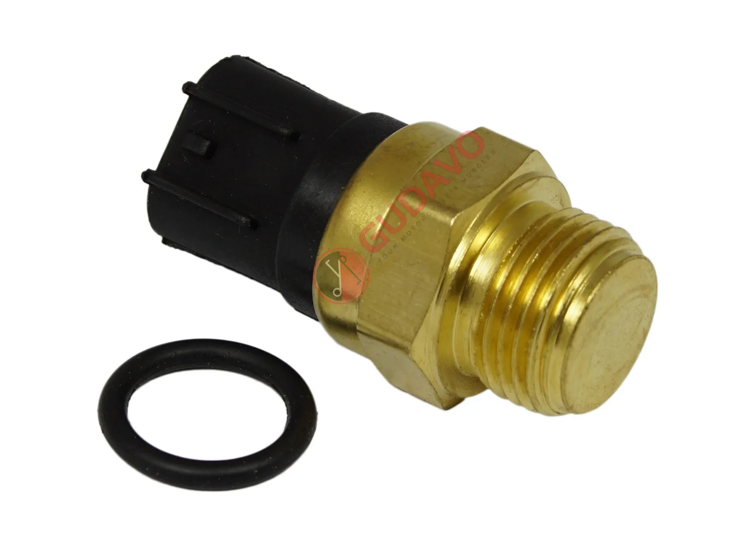 Gudavo Coolant Temperature Sensor Radiator Cooling Fan switch replacement Thermostat Sensor For