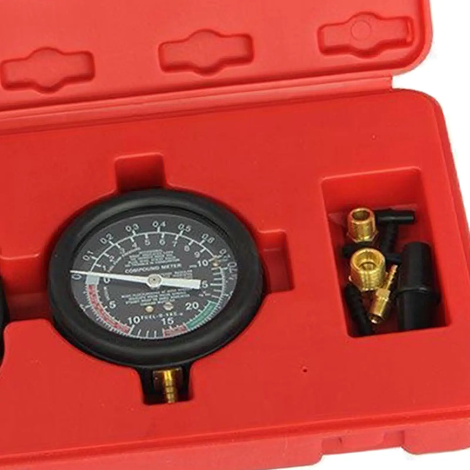 Vacuum Gauge Accessory Automotive Petrol Gas Cylinder Pressure Gauge Replacement Automotive Tool Engine Compression Tester Set