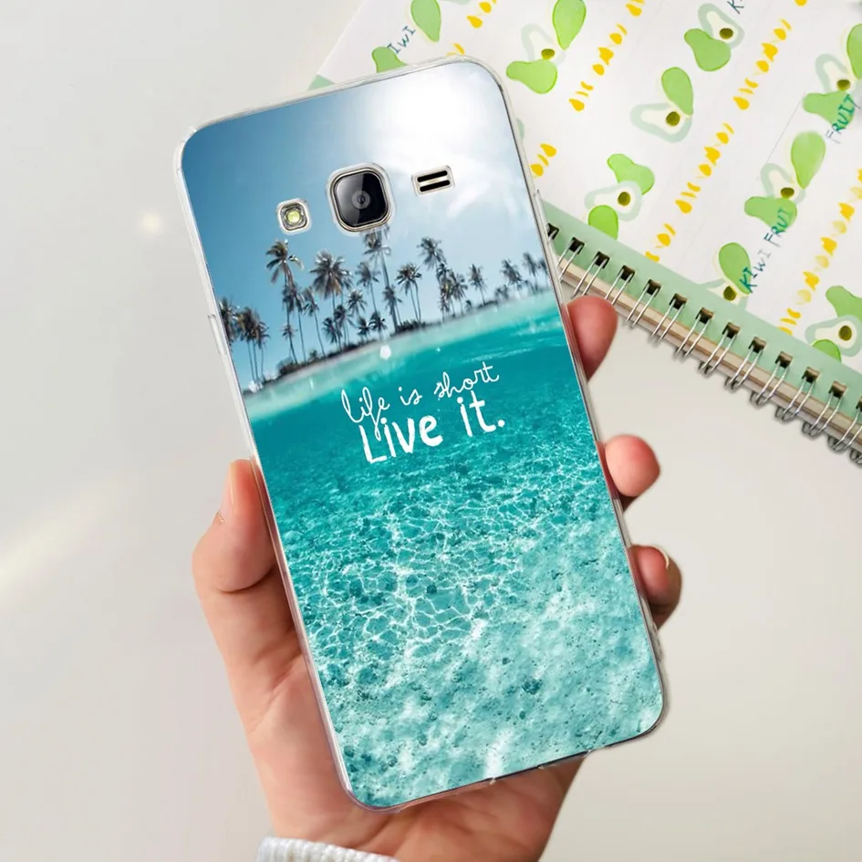 Clear Flower Design Soft TPU Silicone Phone Case