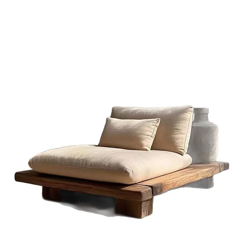 Solid Wood Lounge Chair 5