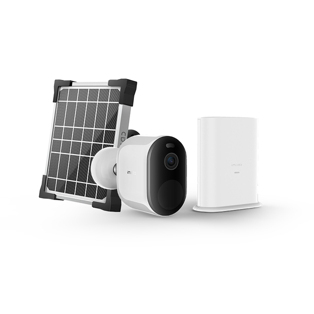 EC4 Camera Solar Panel Outdoor Spotlight 4MP HD IP Video Surveillance Webcam Wireless WiFi Smart Home Security CCTV Cam