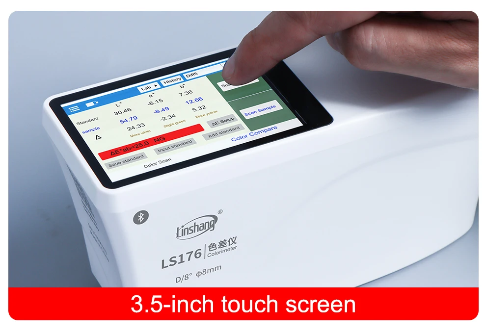 Spectrophotometers Spectro Colorimeter LS176 D/8° Whiteness and Yellowness Spect