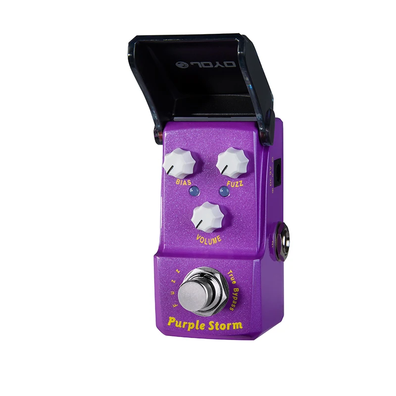 JOYO Purple Storm Fuzz Distortion Pedal Effect Photoelectric Tube AMP