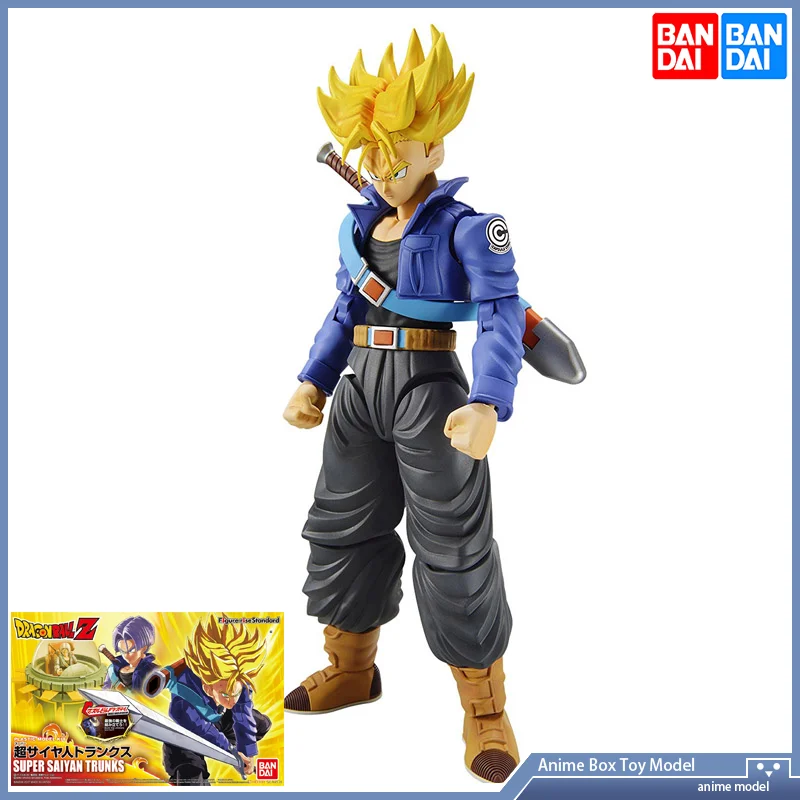 

DRAGON BALLAssembly model Figure-rise Bandai Super Saiyan TRUNKS Anime Figure Toy Gift Original Product [In Stock]