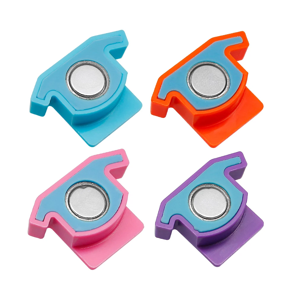 산업용 재봉틀 액세서리용 자석 가이드 및 스케일이 있는 컬러 다기능 재봉틀 솔기 밑단 가이드