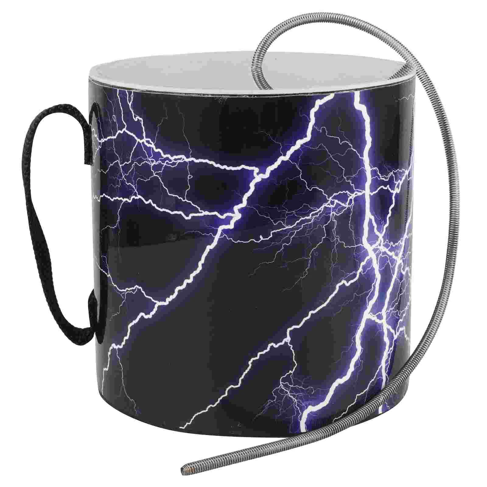 Thunder Drum Percussion Toy Instrument Stormy Tube Black Music Party Favors Child