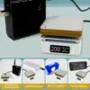 SEQURE T55 Preheating Rework Station, Constant Temp Adjustable Electronic Hot Plate For PCB SMD Heating Led Lamp Desoldering 5