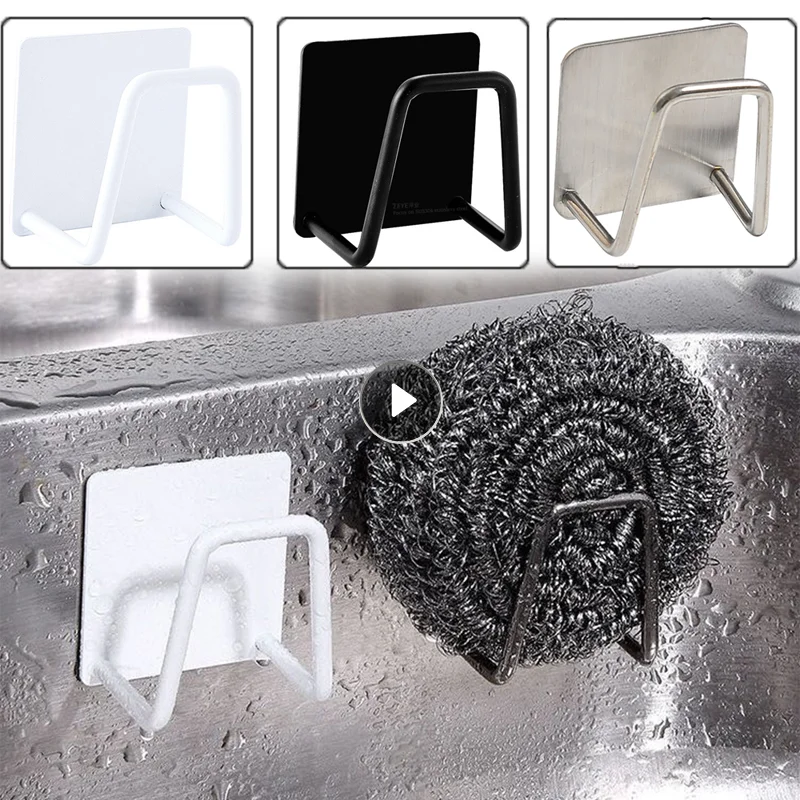Cremagliera In Spugna In Acciaio Inossidabile Gancio Per Scolapiatti Lavabo Lavello A Sfera In Acciaio Stoccaggio Punzonatura Gratuita Disposizione Pe