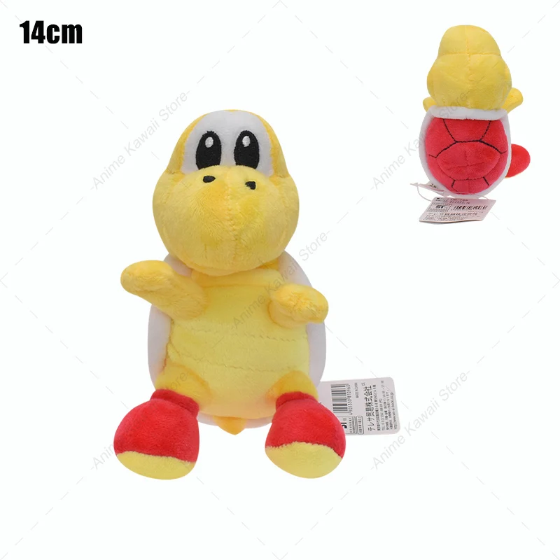 thumbnail image 1 of 35 Styles Super Bros Plush Princess Peach Goomba Toad Koopa Fire Flower Spiny Boo Waluigi Kamek Plushies Stuffed Toys for Kids, 1 of 5