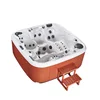 Outdoor 5 Person Entertainment Acrylic Massage Bathtub Indoor Relax Soaking SPA Hot Tub 2
