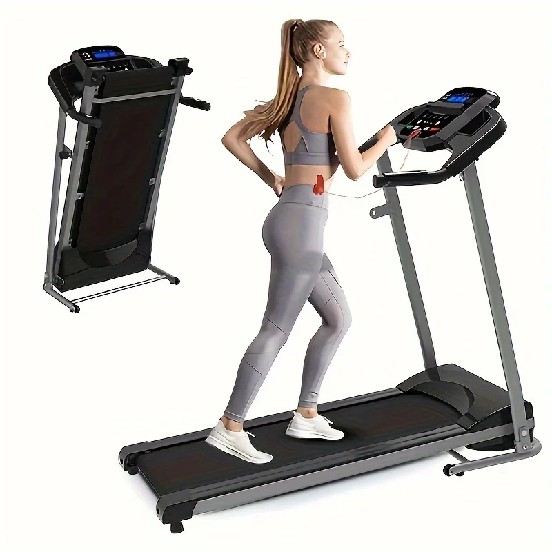 

Folding Treadmill for Small Apartment, Motorized Running Machine for Gym Home, Fitness Work Walking pad incline Walking pad tre