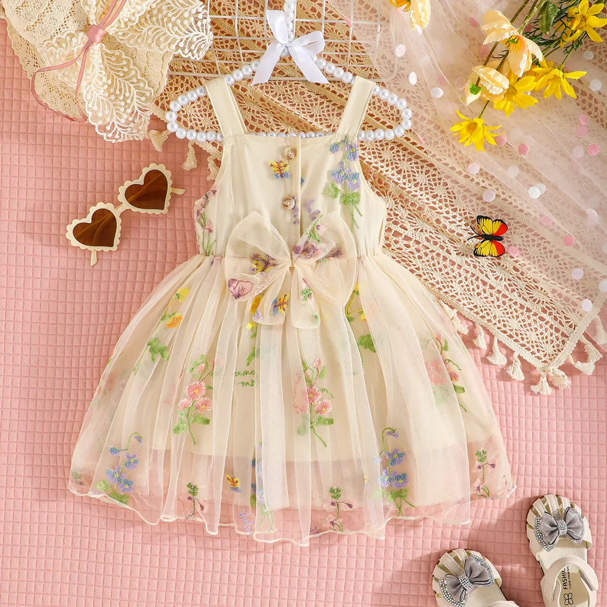 Flower Baby Girl Dress For 12M to 24M