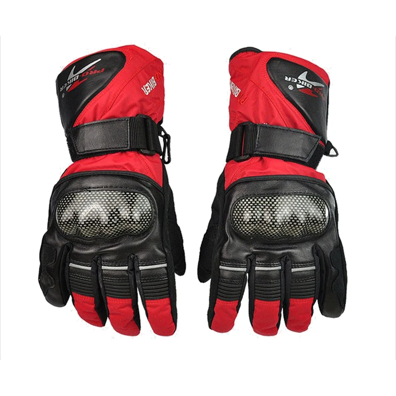Men Motorcycle Waterproof Gloves Motorbike Riding Gloves Windproof Winter Moto Gloves Gant Moto