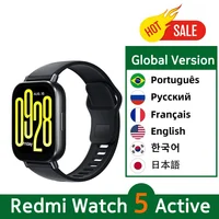 New Global Version Xiaomi Redmi Watch 5 Active Smartwatch 2" Display Bluetooth Phone Call 140+ Sport Mode 5ATM Waterproof