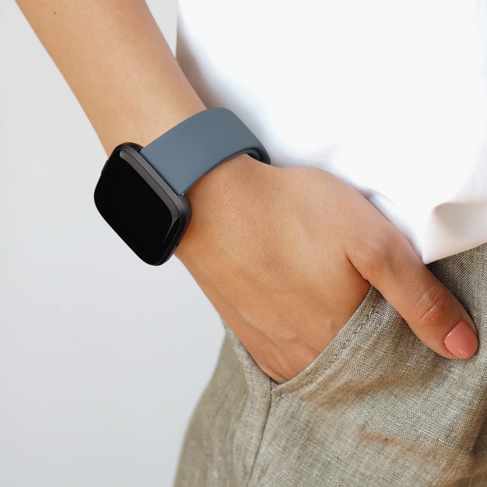 Enhanced Sport Silicone Strap Replacement Wristband