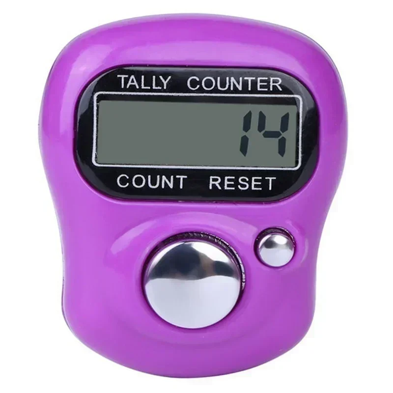 1PCS Mini Point Marker and Row Finger Meter LCD Electronic Digital Tally Counter for Sewing Knitting Weave Tool