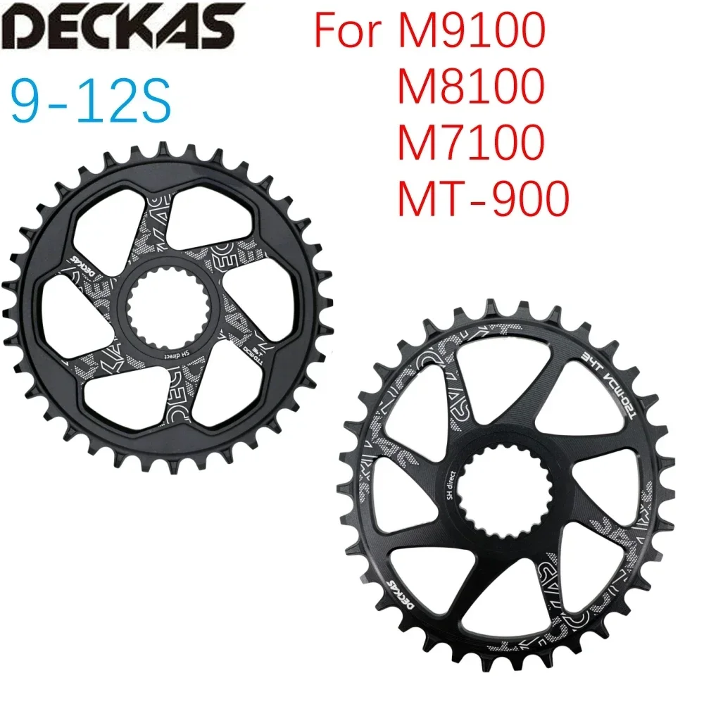 Deckas Direct Mount Chainring Round Oval 12 Speed for Shimano m9100 m8100 m7100 m6100 xtr 28T 32 34 36 38T Chainwheel 12s tool