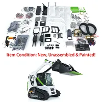 LESU Aoue LT5 RC Hydraulic Loader Painted KIT 1/14 Scale Skid-Steer Tracked Car Construction Vehicle Light Sound Model THZH1352 2