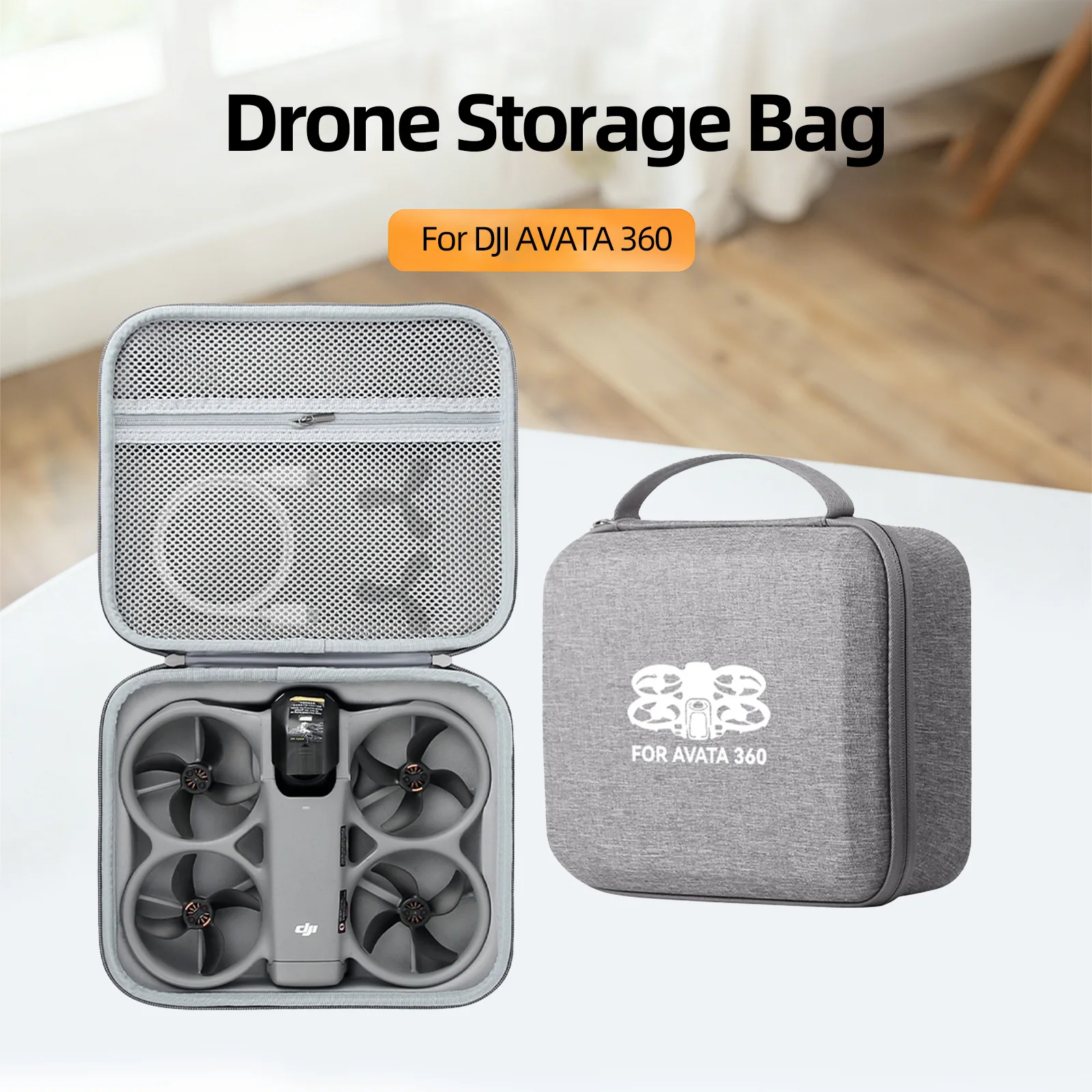 DJI Avata 360 바디백용 ToriTails, 휴대용 보호 핸드백 운반 케이스, 라이트 하드 쉘 여행용 파우치 드론 액세서리