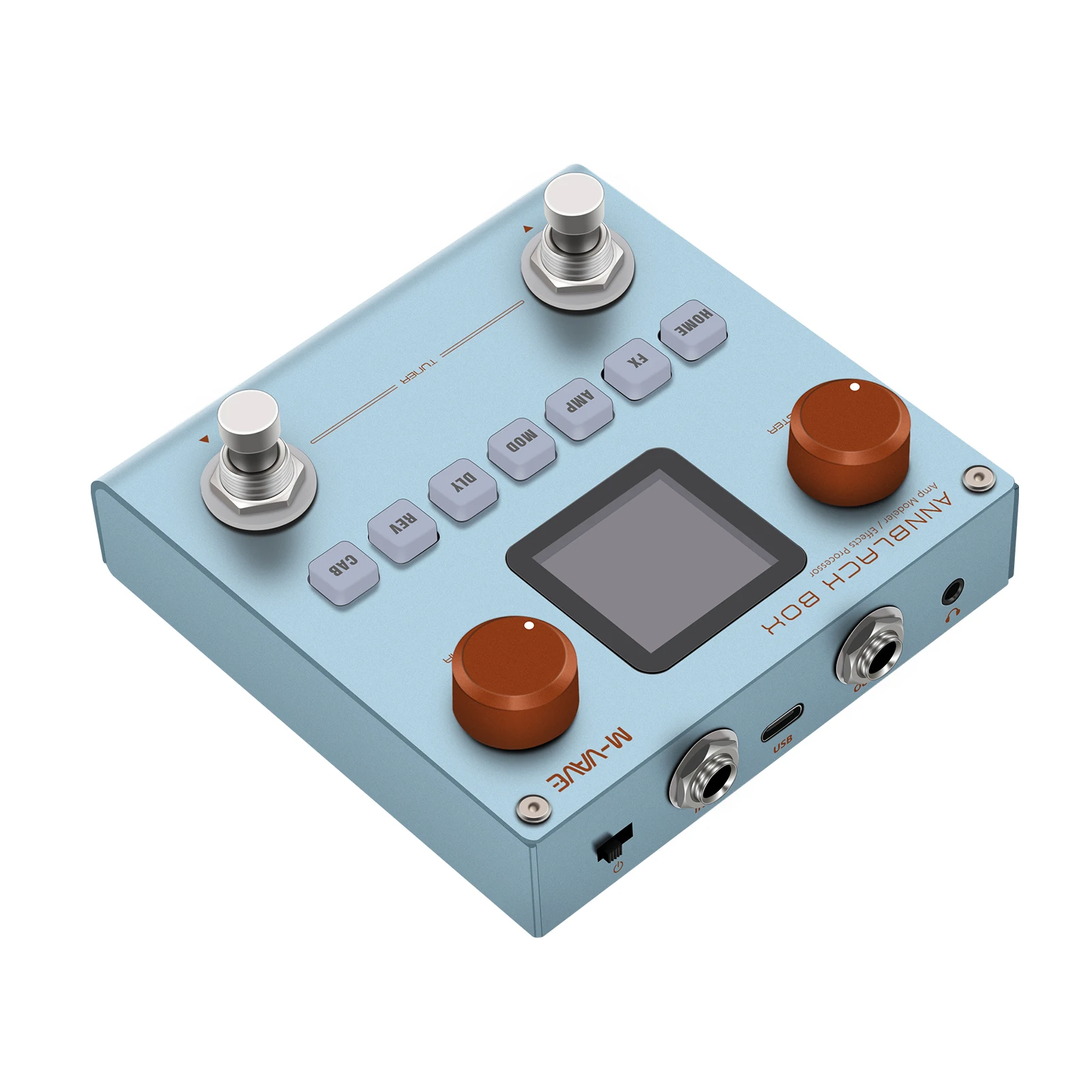 M-VAVE ANNBLACH BOX AMPモデラー M-VAVE Ann Blach Box Effect Pedals Guitar / Bass AMP Modeler Multi