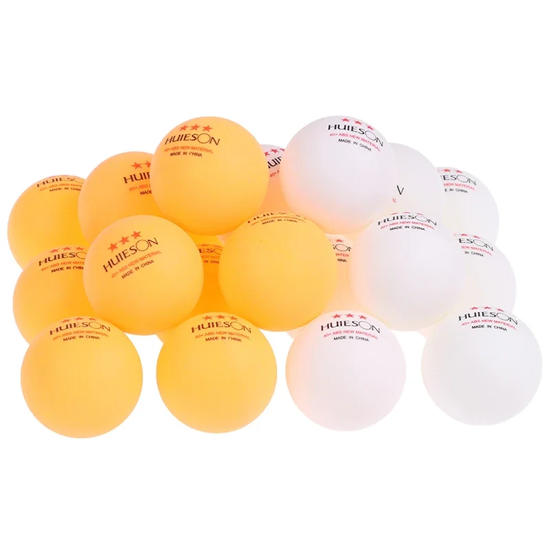Table Tennis Balls 10pcs Table Tennis Ball 40+mm Diameter 2.8g 3 Star ABS Plastic Ping Pong Balls