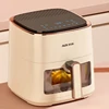 household kitchen Air fryer  intelligent large-capacity visual no-turn-over oil-free multi-functional electric oven machine  new 1