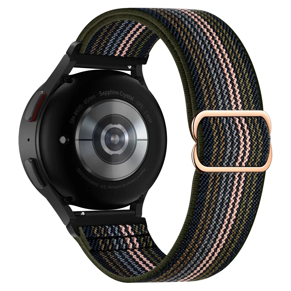 Enhanced Durable Sport Nylon Loop Watch Strap - Ocean Bracelet 20mm 22mm Correa