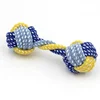 1PC Dog Toy Carrot Knot Rope Ball Cotton Rope Dumbbell Puppy Cleaning Teeth Chew Toy Durable Braided Bite Resistant Pet Supplies 6