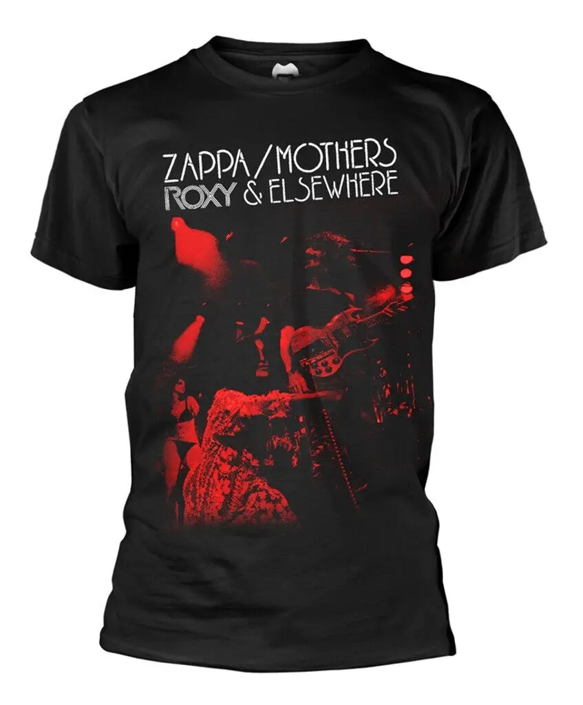 T-Shirt Frank Zappa 'Roxy & Elsewhes' (Nero)-Nuova E Ufficiale!