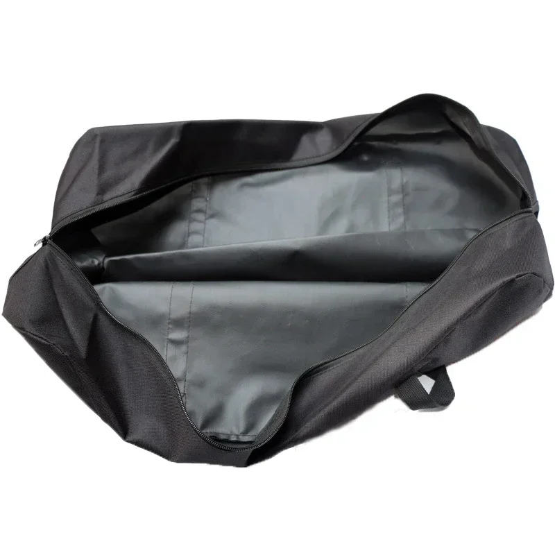 Outdoor Camping Tent Storage Bag 600D Oxford Black Camping Hiking Picnic Carry Bag Fishing Rod Tent Pole Widened And Thickened storage bag camping storage bag