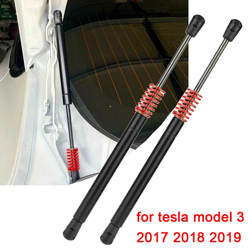 

1/2pcs Car Rear Trunk Pneumatic Support Rod Automatic Luggage Lift Support Bar for Tesla Model 3