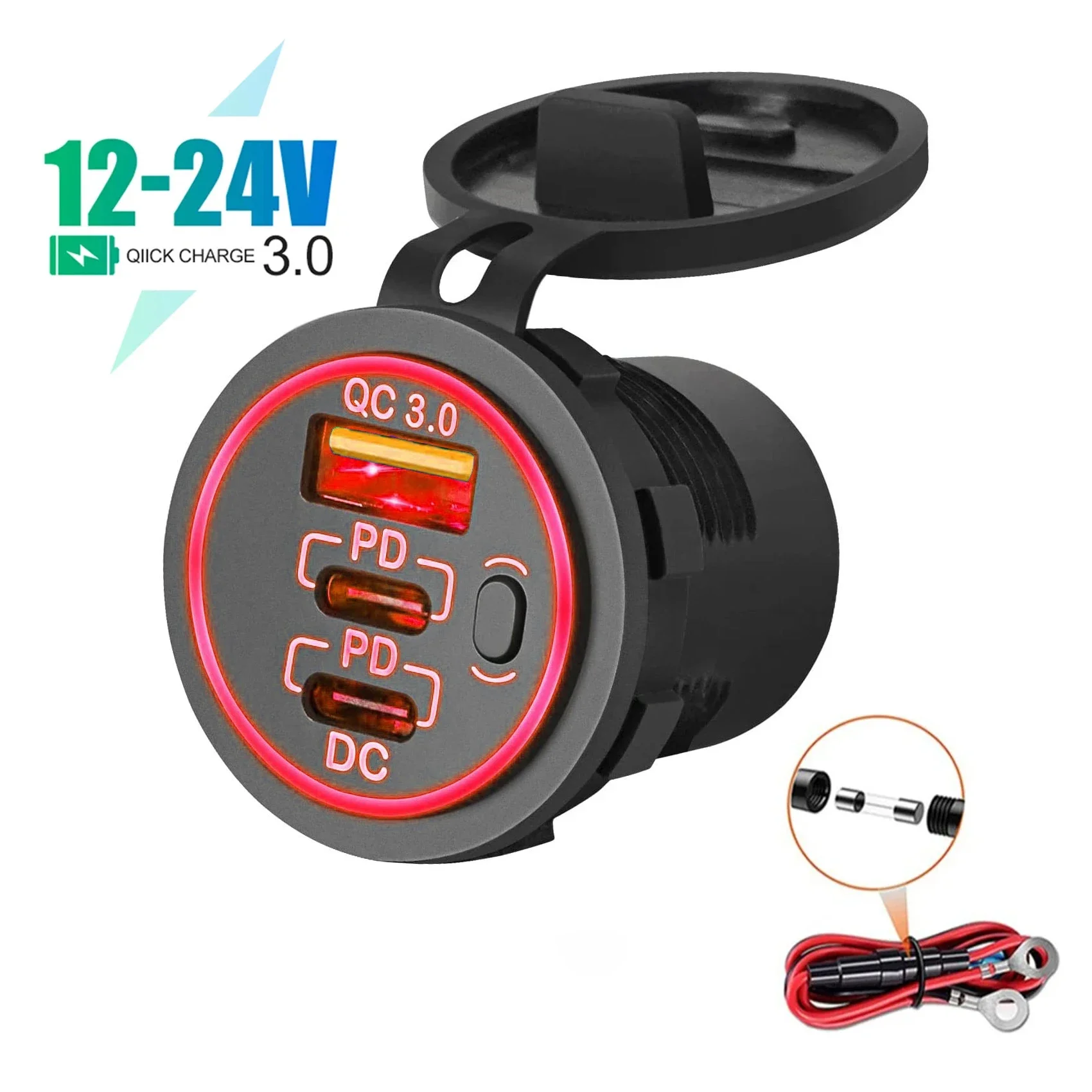 2PQ-Red with Cable