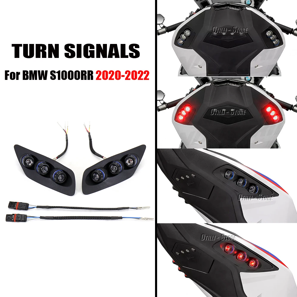 

S1000RR Motorcycle In-Tail LED Integrated Tail Light For BMW S1000RR 2019 2020 2021 2022 S 1000 RR LED Turn Signal Light