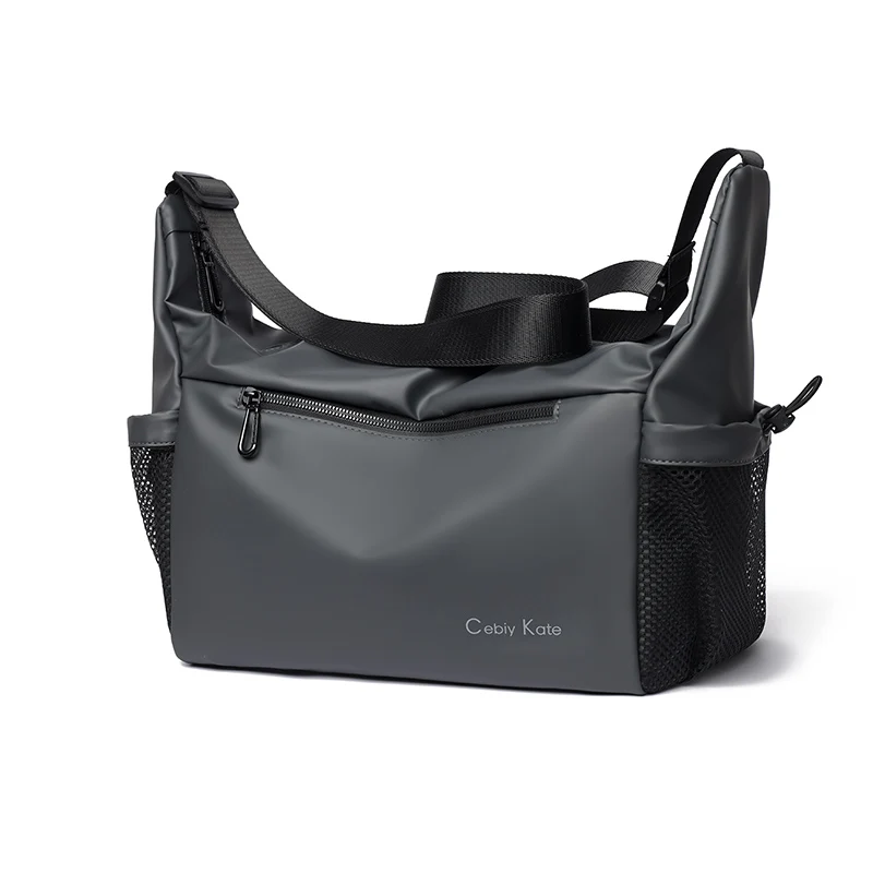 Men's large bag - adjustable strap - shoulder bag, spacious main compartment and side pocket - work, travel, Commuter Bag