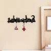 1pc Wood Keychain - Islamic Wall Home Decoration Hook 2