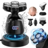 Sejoy Electric Head Shaver for Bald Men 7D Floating Head Hair Trimmer Rechargeable 6 In 1 Waterproof Wet Dry Beard Razor 1