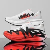 Chaussures de course athlétiques pour hommes, spécialité marathon, entraînement, course, sport, plaque carbone, légères, confortables, baskets décontractées pour femmes 2
