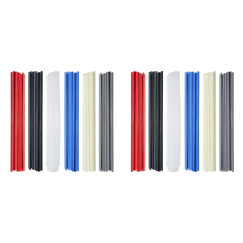 

120 Pcs Plastic Welding Rod-PP/PVC/ABS/Plastic Welding Rod Kit, Suitable For Car Bumper Plastic Repair