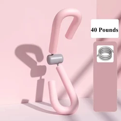 Compact Thigh and Body Toner for Home Fitness Workouts (Pink)